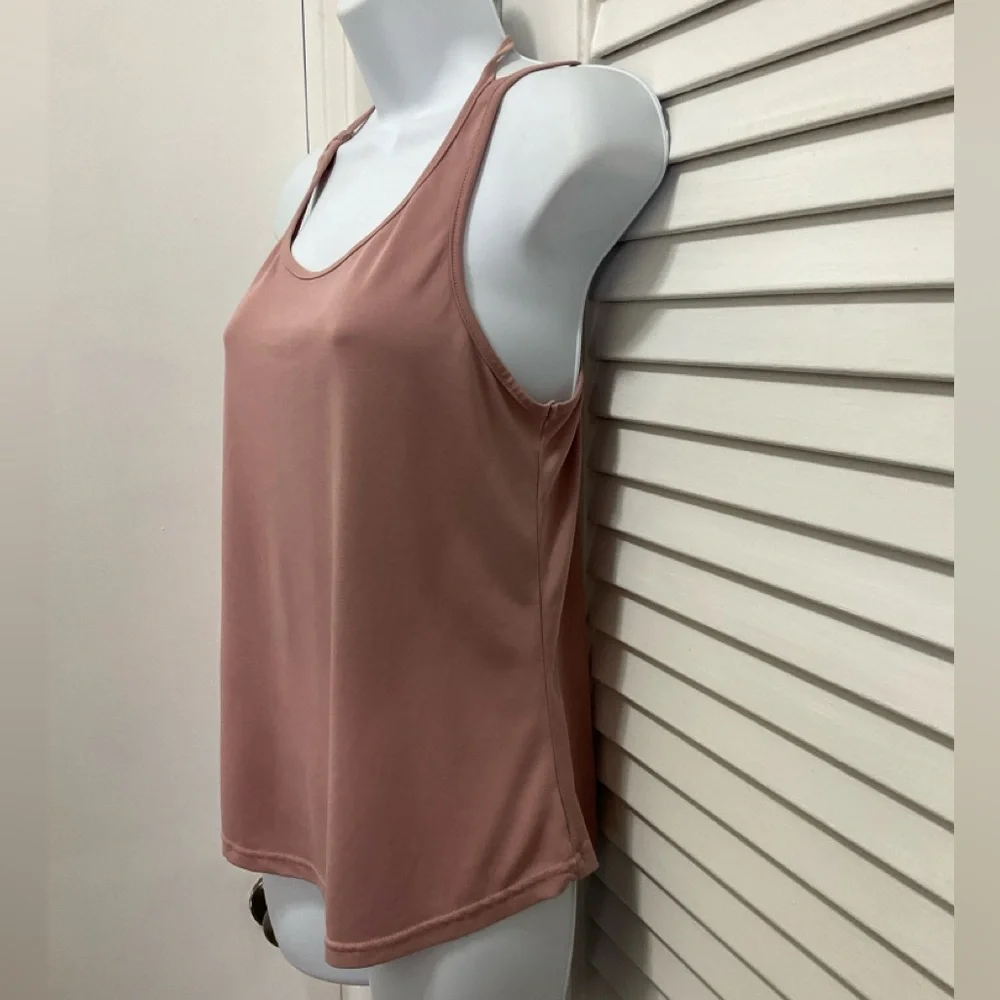 OYANUS Workout Top Backless Yoga Shirt Open Back Medium